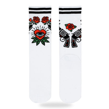 Street Sport Letters Japanese Trendy Socks Creative Tube Socks